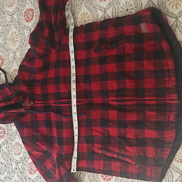 Womens xs plaid winter llbean jacket. - Picture 6 of 8